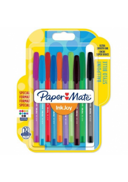 Długopisy InkJoy 10 kolorów