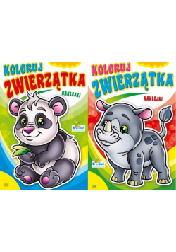 (207) Koloruj zwierzątka MIX