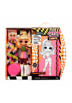 LOL Surprise Omg Doll Ligts Series Drag Racer
