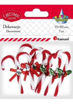 Laseczki cukrowe chenilowe 7szt