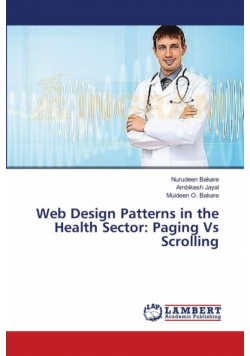 Web Design Patterns in the Health Sector