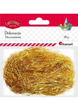 Włos anielski 20g złoty