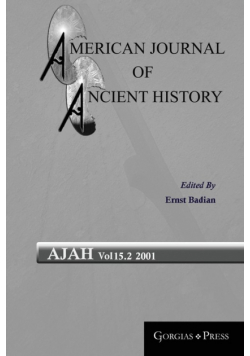 American Journal of Ancient History 15.2