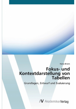 Fokus- und Kontextdarstellung von Tabellen