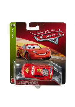 Auta. Lightning McQueen with Racing Wheels FLM20