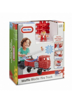 Waffle Blocks Wóz strażacki