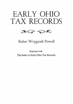 Early Ohio Tax Records (Indexed)