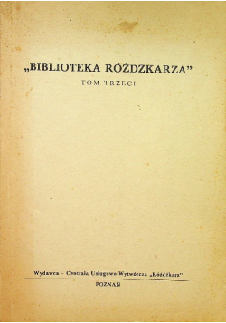 Biblioteka różdżkarza tom 3