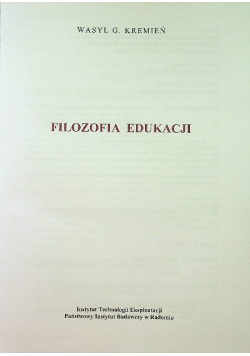 filozofia edukacji