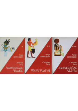 Trylogia Egipski Sędzia tom 1 do 3