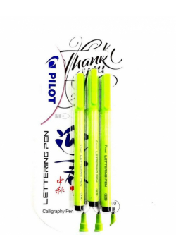 Marker do kaligrafii Lettering pen BLX3 3szt PILOT