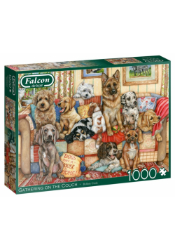 Puzzle 1000 Falcon Zbiórka na kanapie G3
