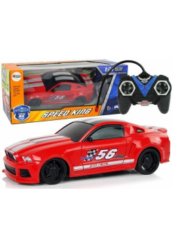 Auto sportowe 1:24 zdalnie sterowane czerwone