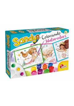 Sandy Colorando! Kolorowanie akwarelami