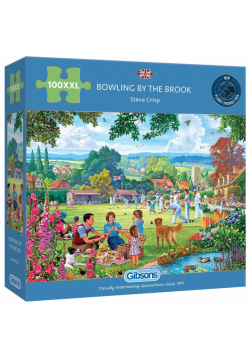 Puzzle 100 XXL Kręgle nad potokiem G3
