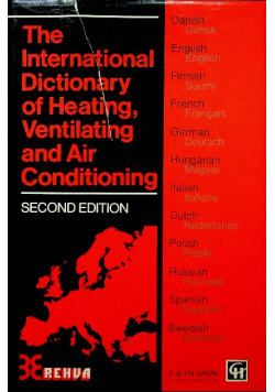 The International Dictionary of Healing Ventilating and Air Conditioning