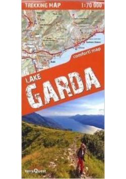 Trekking map Jezioro Garda 1:70 000  mapa