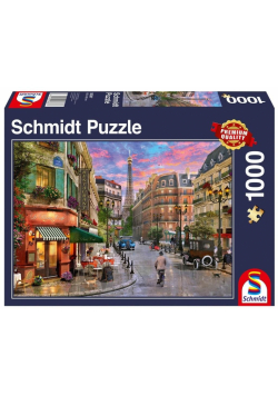 Puzzle PQ 1000 Ulica prowadząca do Wieży Eiffla G3