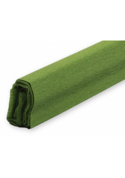 Bibuła marszczona oliwkowa 50x200 (10szt)