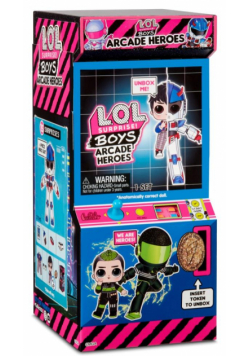 LOL Surprise Boys Arcade Heros Asst (8szt)
