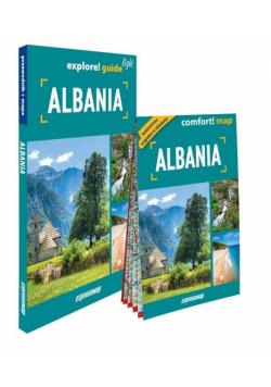 Explore! guide light Albania - przewodnik + mapa