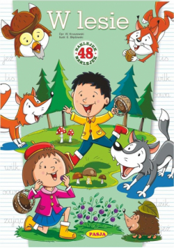 W lesie. 48 naklejek