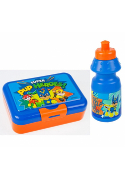 Bidon 350ml + pudełko śniadaniowe Psi Patrol