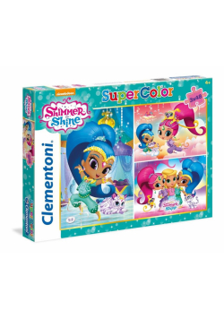 Puzzle 3x48 Superkolor Shimmer and shine
