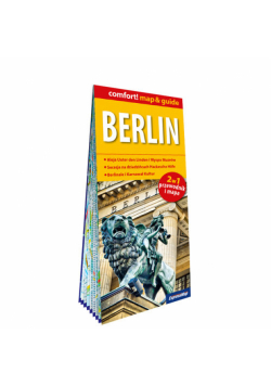 Berlin laminowany map&guide 2w1: przewodnik i mapa