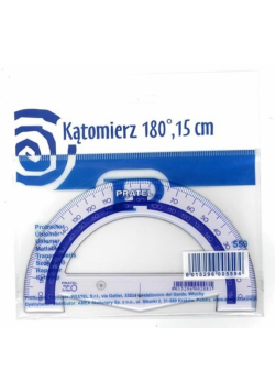 Kątomierz 15cm 180 stopni PRATEL