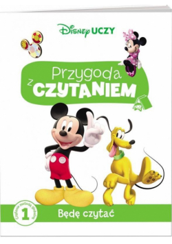 Przygoda z czytaniem. Myszka Miki. Będę czytać