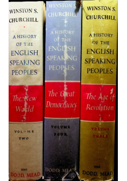 A History of the English Speaking People Winston S  Churchill Tom I do III