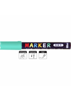 Marker akrylowy 1-2 mm jasnozielony M&G