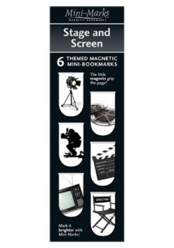 Zakładki magnetyczne Stage and Screen 6 sztuk