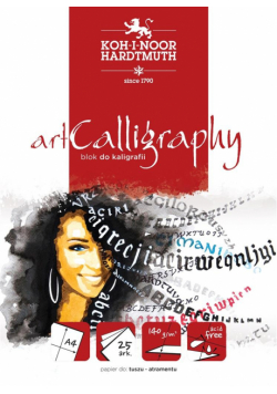 Blok do kaligrafii artcalligraphy A4 25K 140G.