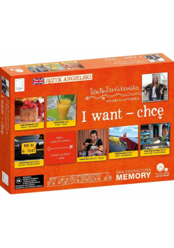 Memory językowe. I want - chcę Beata Pawlikowska