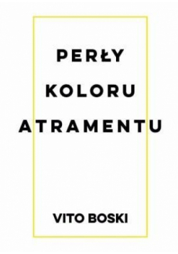 Perły koloru atramentu