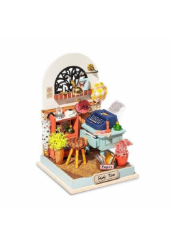 Składany Drewniany Model Mini Pracownia