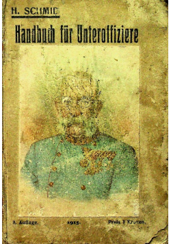 Handbuch fur Unteroffiziere 1915 r.
