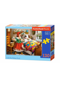 Puzzle 120 Czerwony Kapturek CASTOR