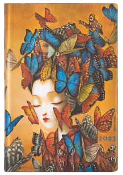 Kalendarz książkowy mini 2023 Madame Butterfly