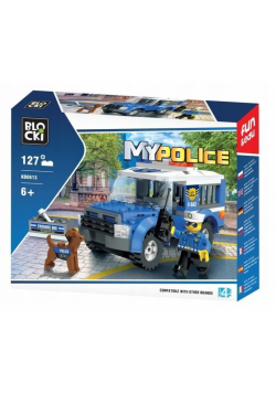 Klocki Blocki MyPolice Auto Więźniarka 127 el.