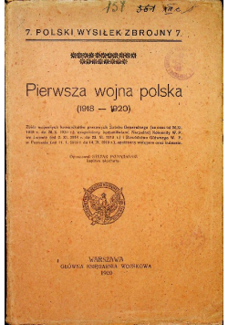 Pierwsza wojna polska 1920 r