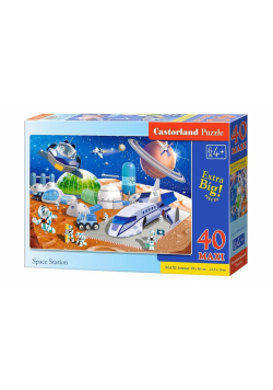 Puzzle 40 maxi - Stacja kosmiczna CASTOR