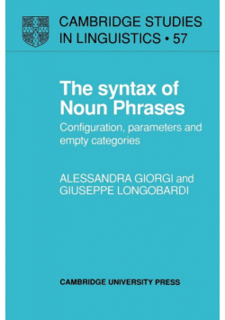 The Syntax of Noun Phrases