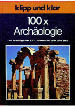 100 x archaologie