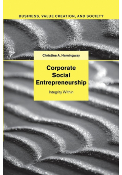 Corporate Social Entrepreneurship