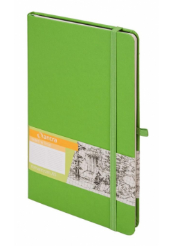 Notes A5 Linia Romantyzm Zielony ANTRA