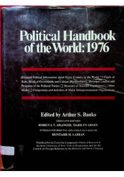 Political handbook of the World 1976