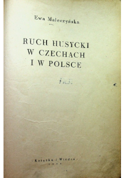 Ruch husycki w Czechach i w Polsce